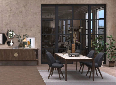 Esszimmer Küchentisch Luxus Echtholzmöbel Moderne Einrichtungsmöbel